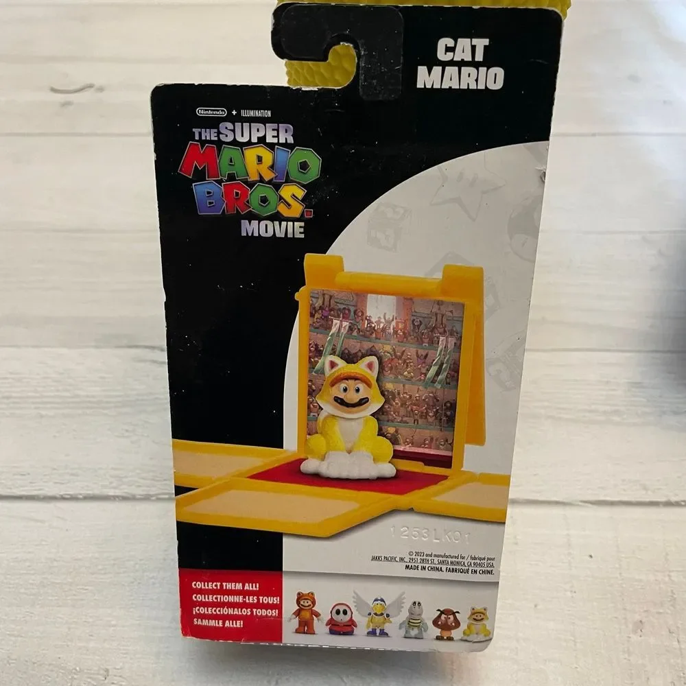 Nintendo Super Mario Movie Mini Cat Mario‎ Play Figure